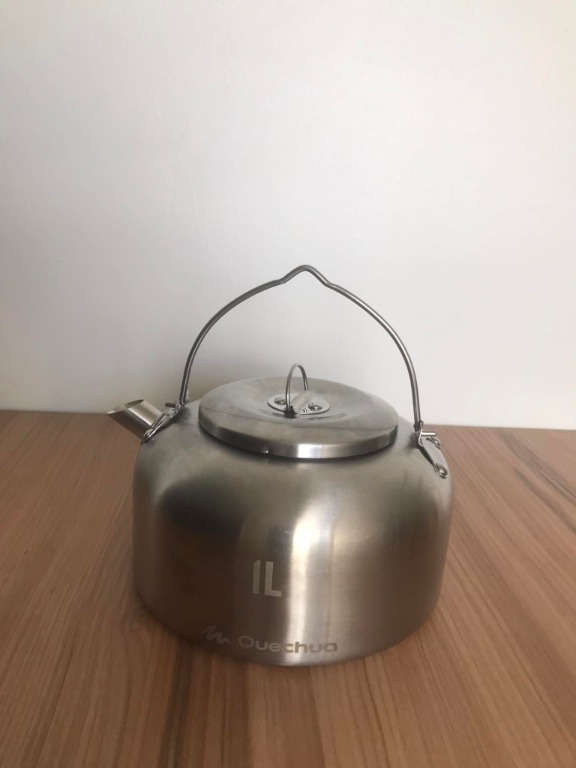 Quechua MH500 1 L Stainless Steel Camping Kettle