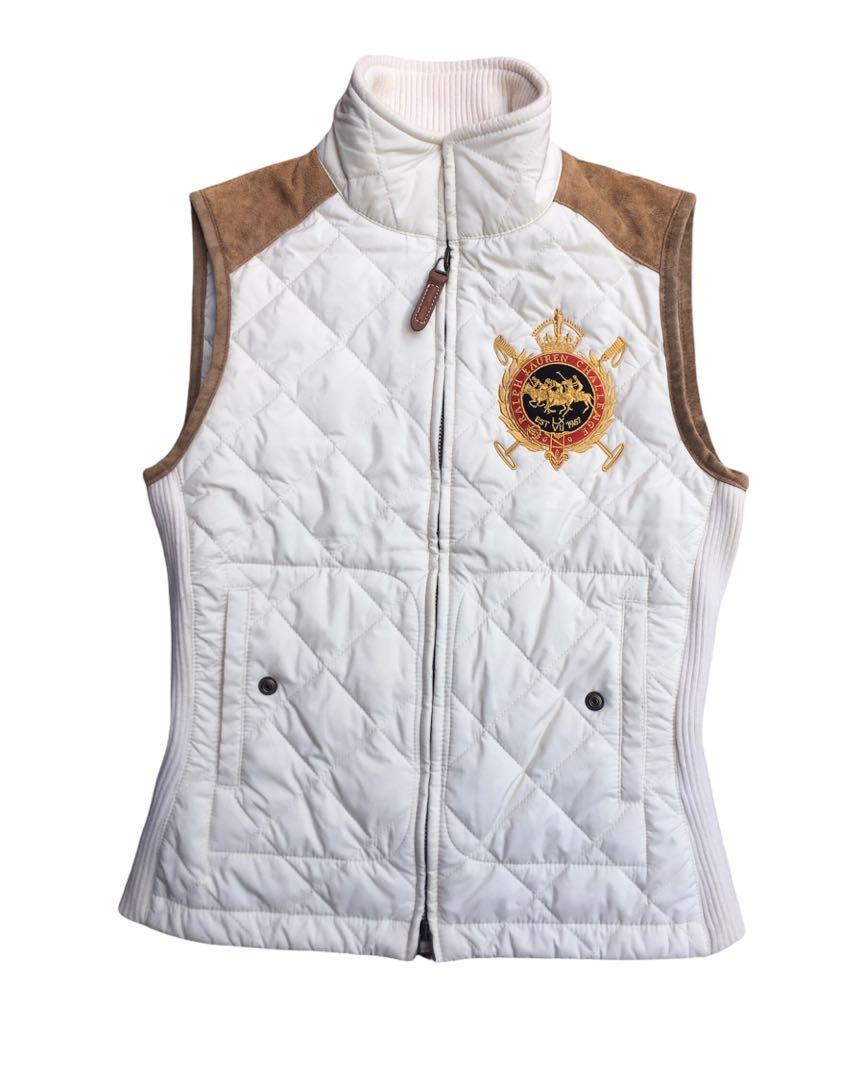 Ralph Lauren gold tag vest, Women's Fashion, Tops, Sleeveless on Carousell