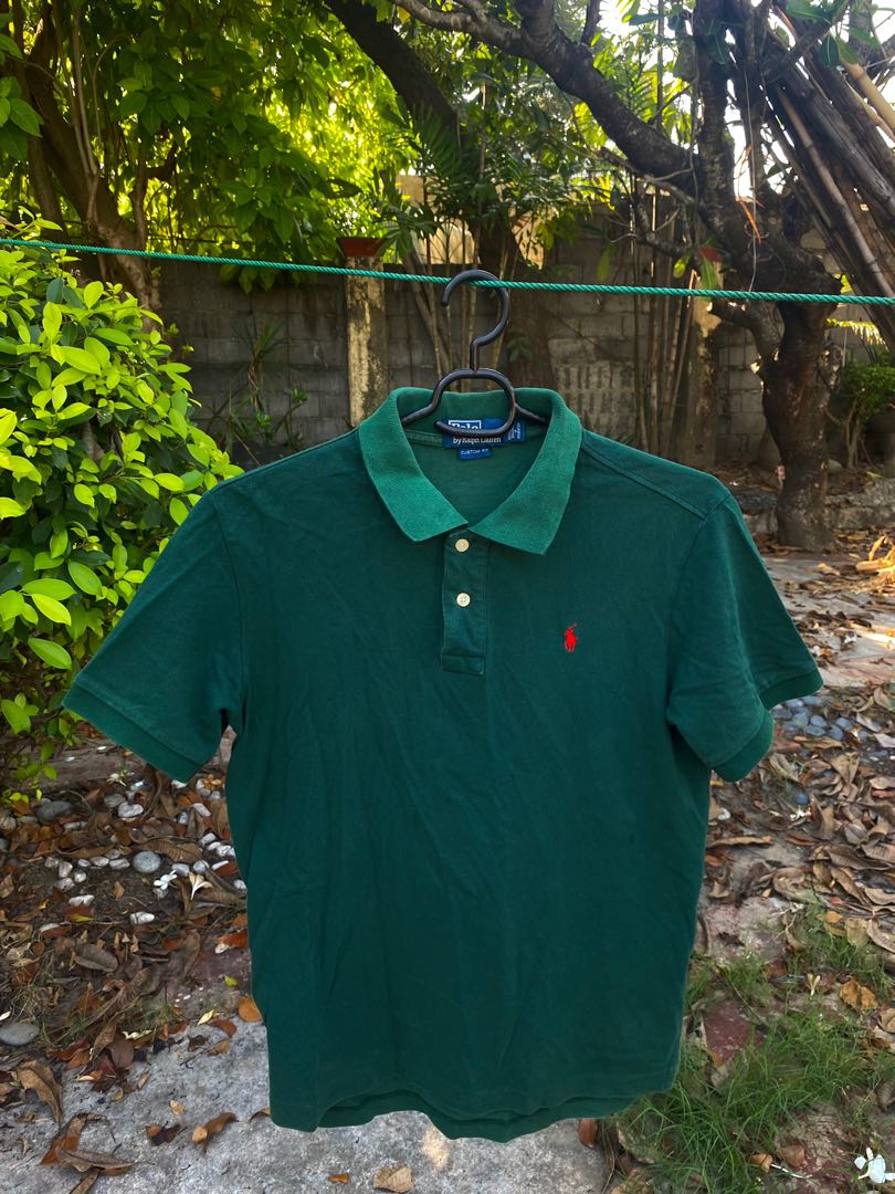Ralph Lauren Polo Shirt (Green), Men's Fashion, Tops & Sets, Tshirts & Polo  Shirts on Carousell