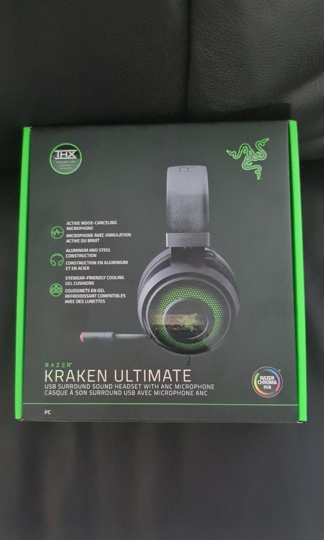 Razer Kraken Ultimate Gaming Headphone Audio Headphones Headsets On Carousell