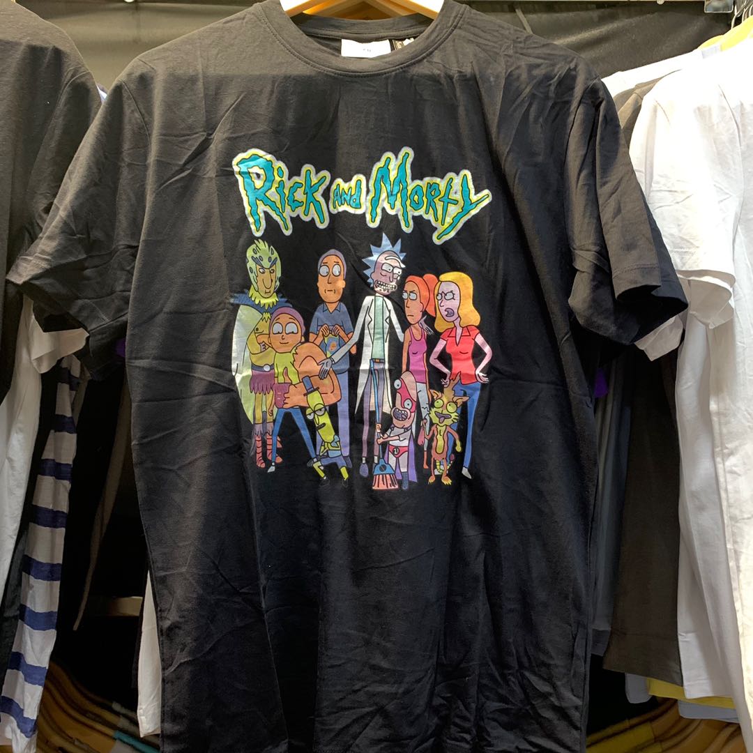 Rick and Morty Shirt, Men's Fashion