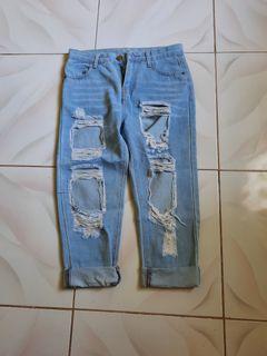 Ripped jeans