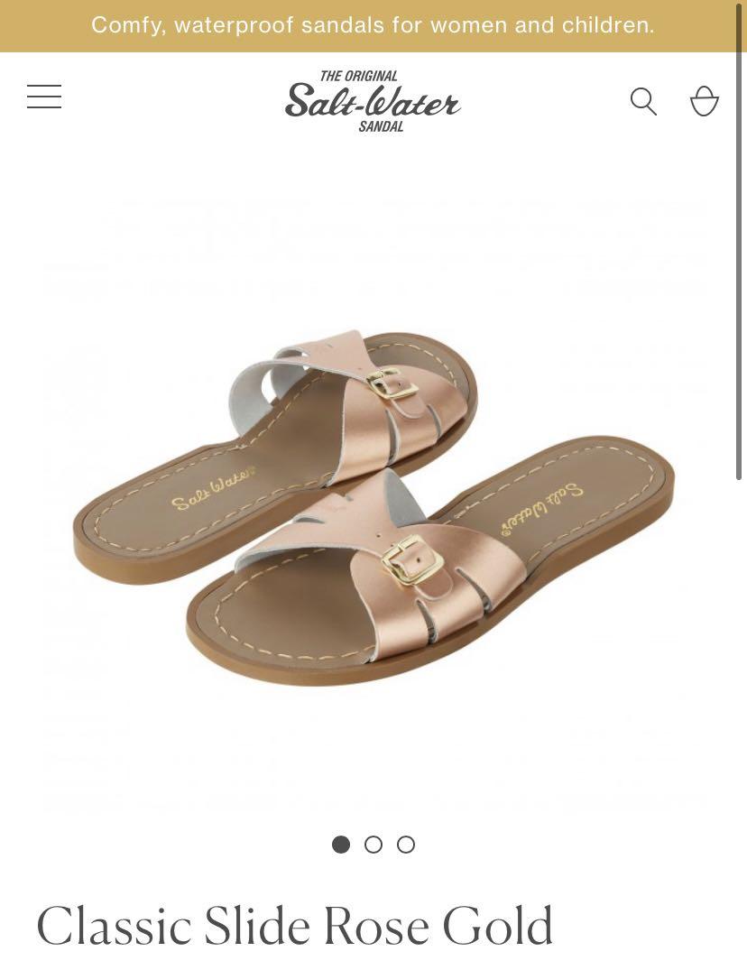 Saltwater slide shop rose gold