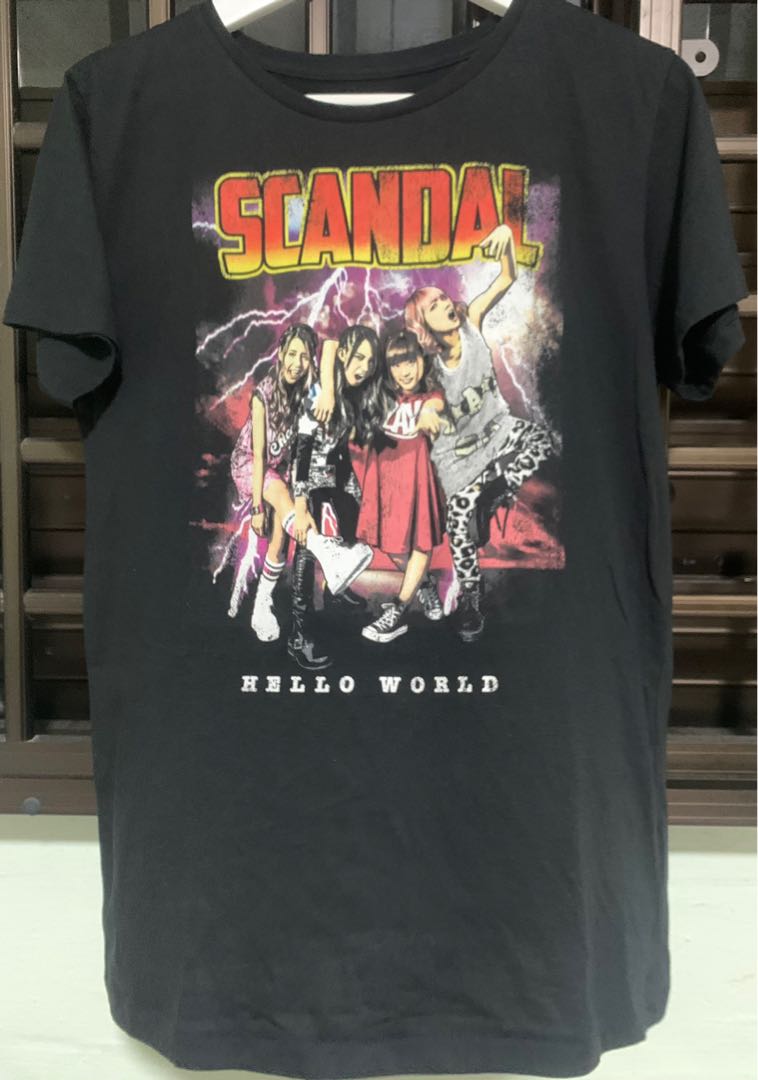 Scandal Japanese Band, Women's Fashion, Tops, Shirts on Carousell