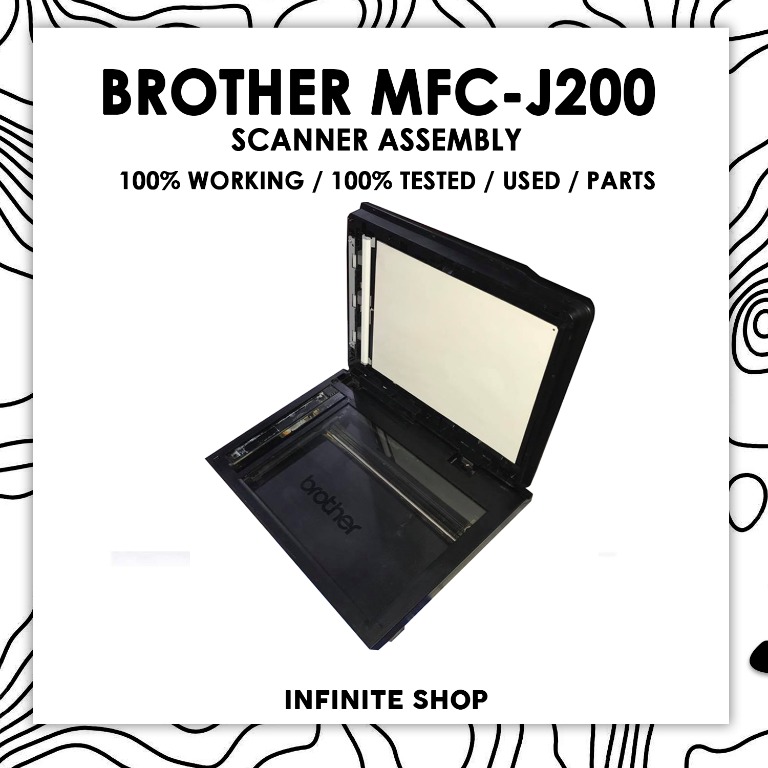 Scanner Assembly for Brother MFC-J200, Computers & Tech, Printers ...