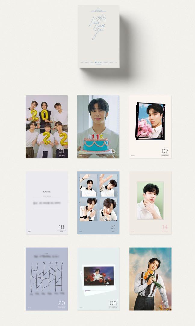 [SHARING] MONSTA X 2022 SEASON GREETING, Hobbies & Toys, Memorabilia
