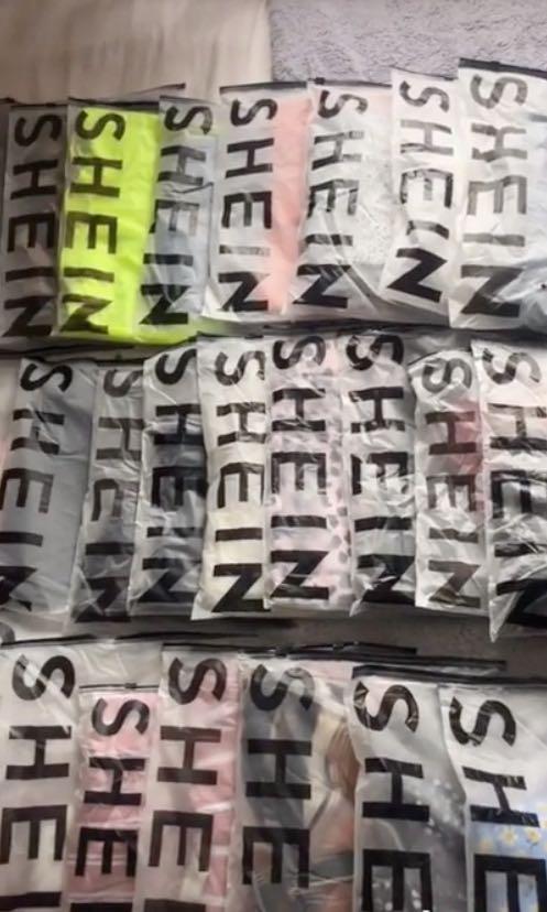Shein zip lock bags outlet