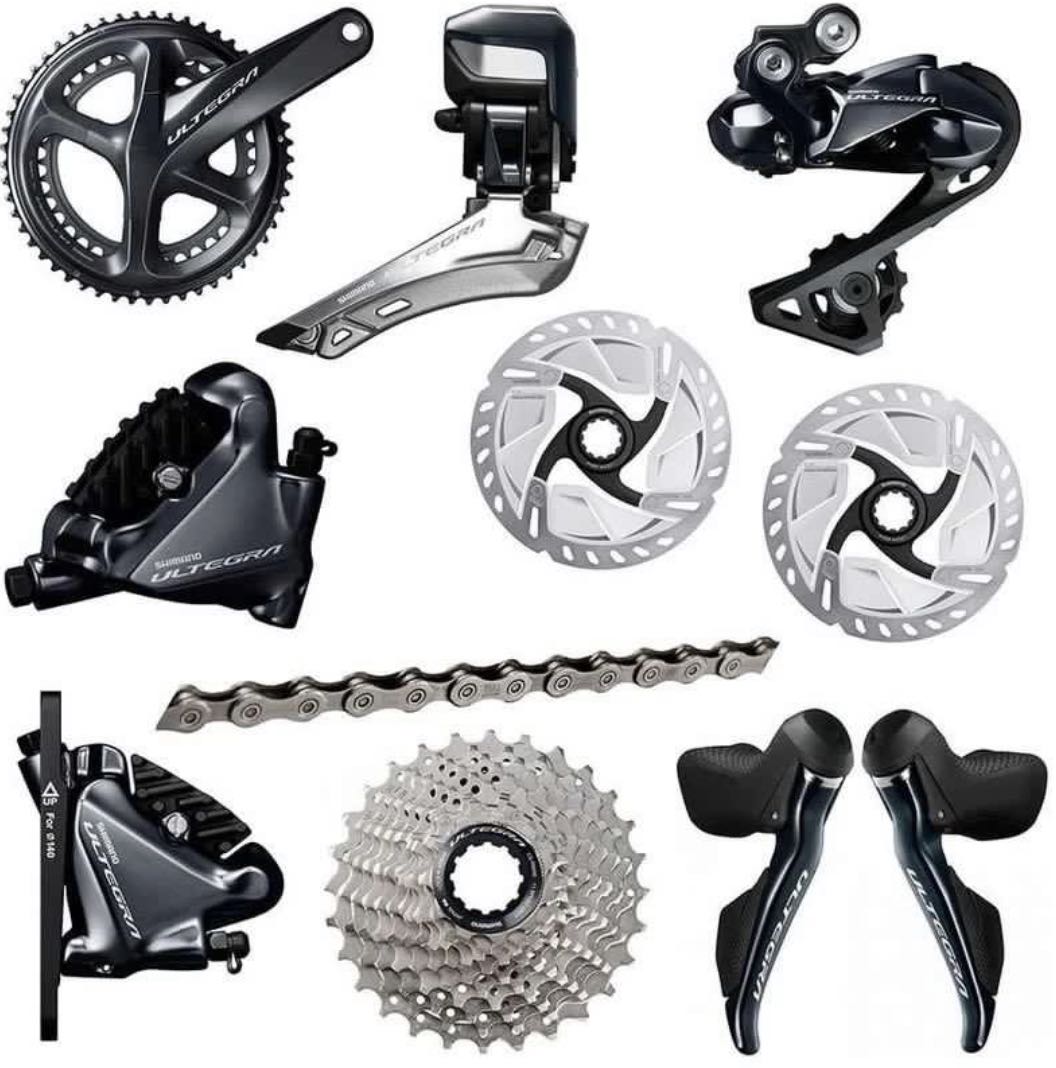 Shimano Ultegra r8070 Di2 Hydraulic Disc Brake Groupset Sports