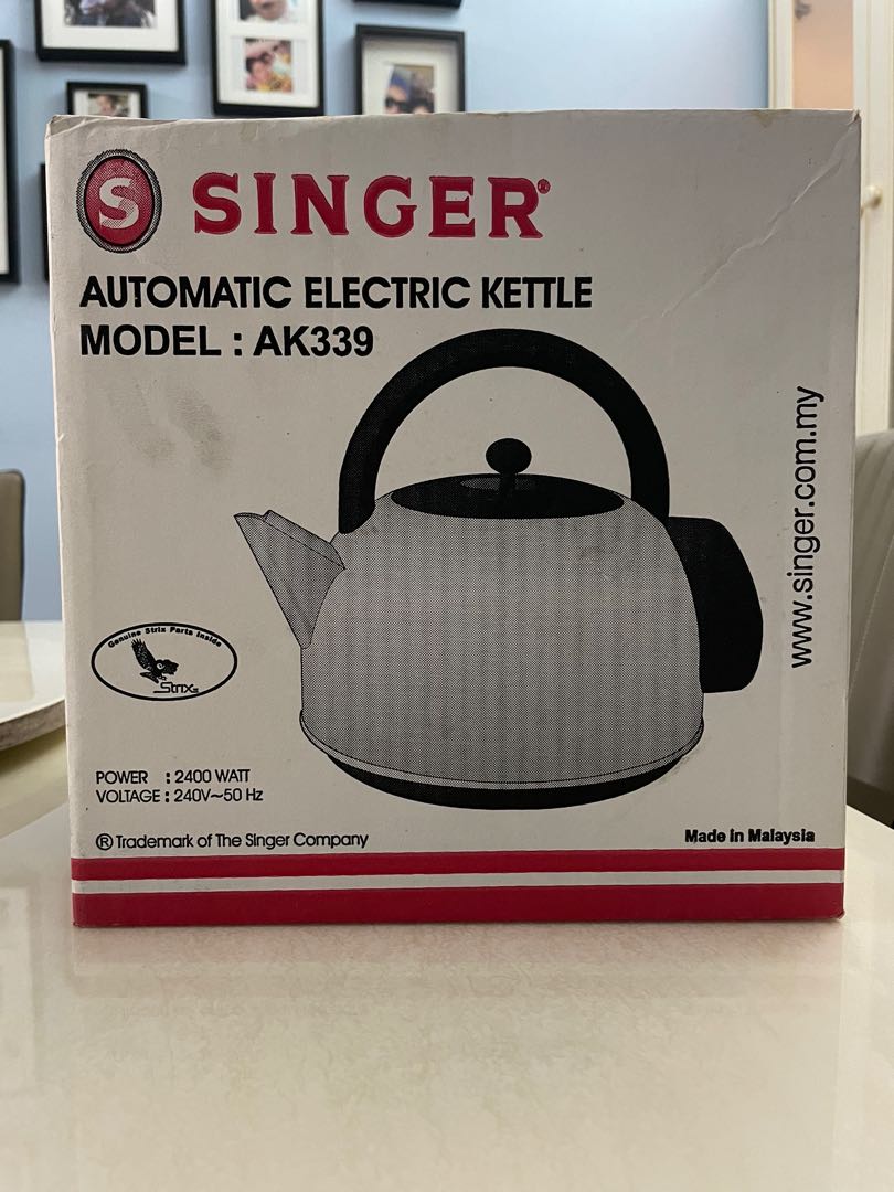 Singer kettle, TV & Home Appliances, Kitchen Appliances, Kettles