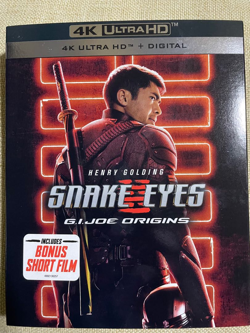Snake Eyes 4K UHD Blu-ray – Thriller Mit Nicolas Cage, Neuauflage 2024, Region A