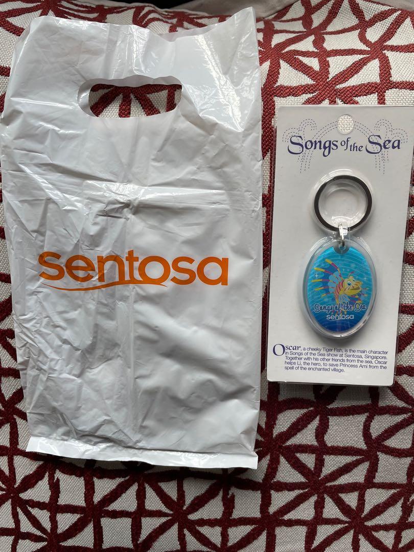 Sentosa Craft Songs of the Sea Sentosa Singapore Keychain, Hobbies & Toys, Stationary ...