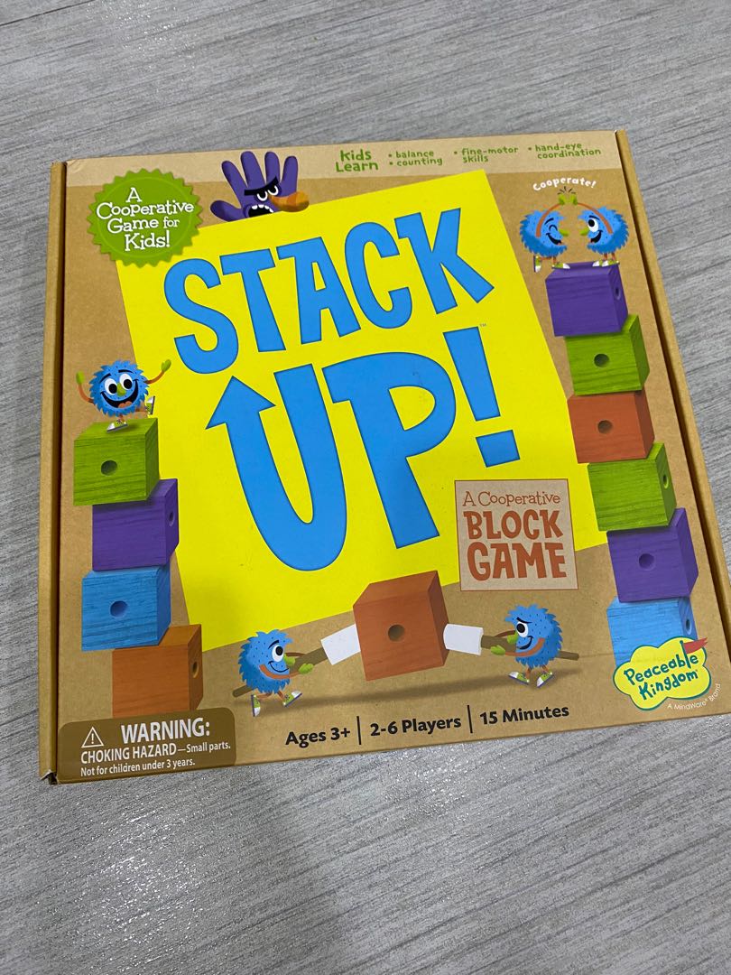 Stack UP game, Babies & Kids, Infant Playtime on Carousell