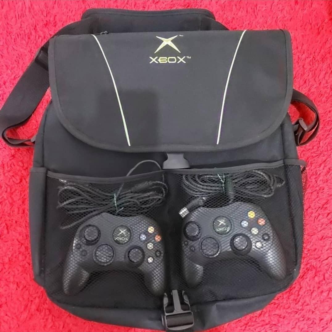 Stik xbox classic dan tas penyimpanan