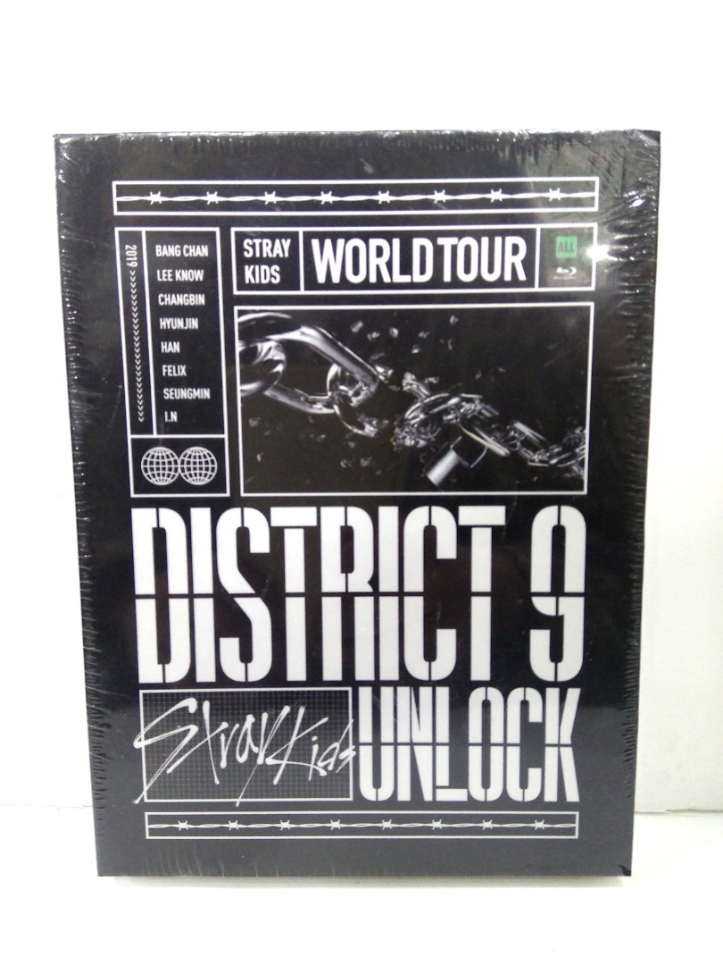 Stray Kids world tour district 9 unlock blu ray, 興趣及遊戲, 收藏