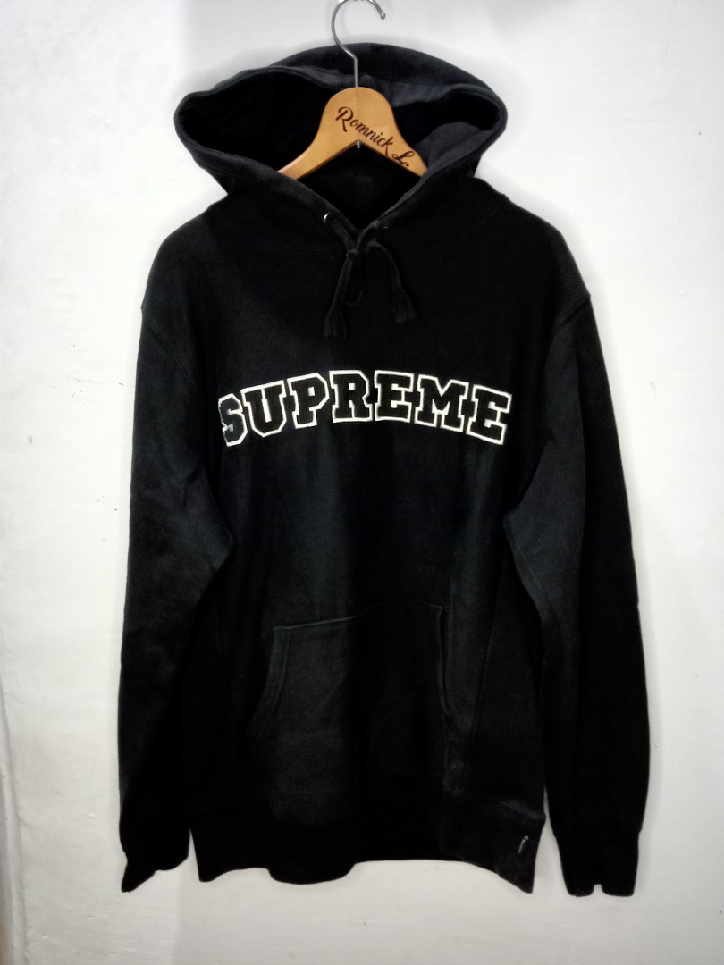 supreme cord collegiate hoodie