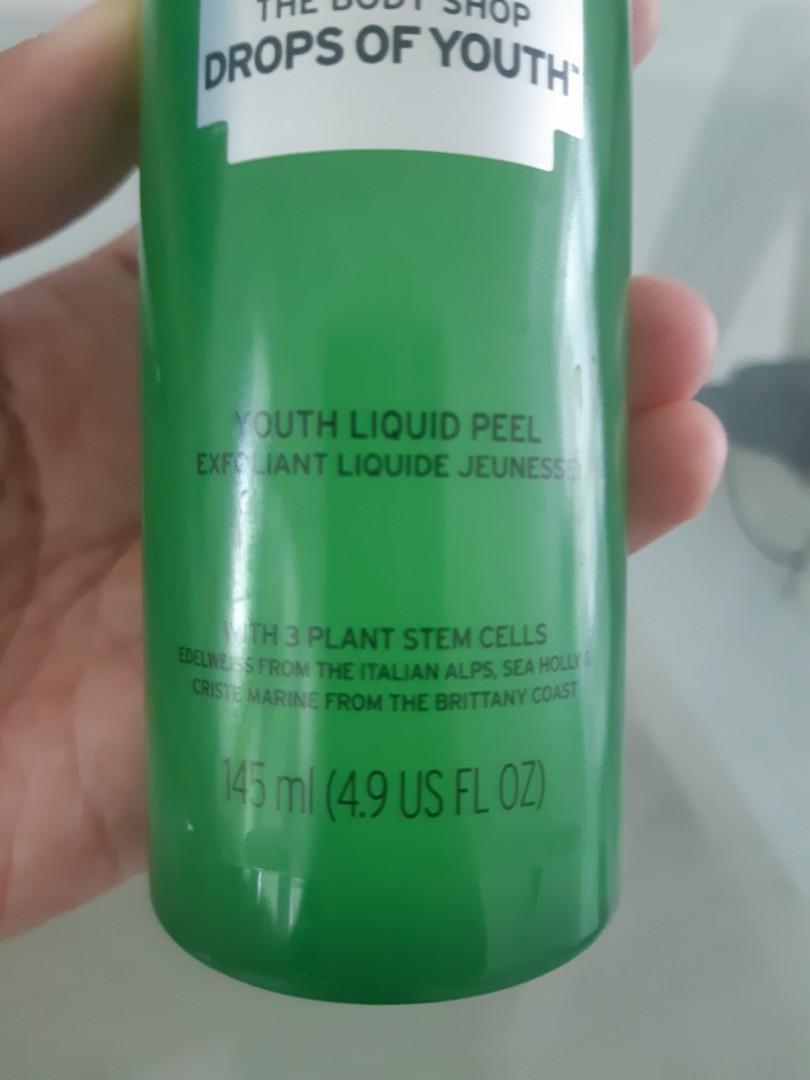 The Body Shop Drops of Youth Liquid Peel 145ml, Kesehatan & Kecantikan