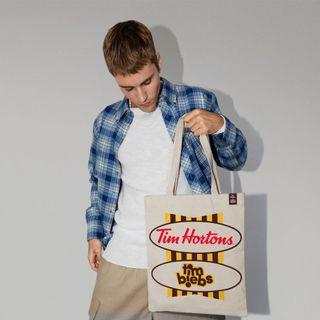 Tim biebs tote bag