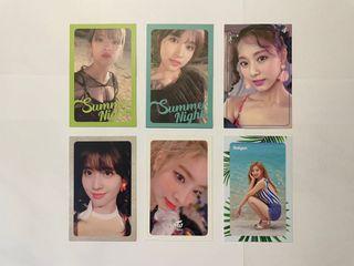 TWICE SUMMER NIGHTS PHOTOCARD