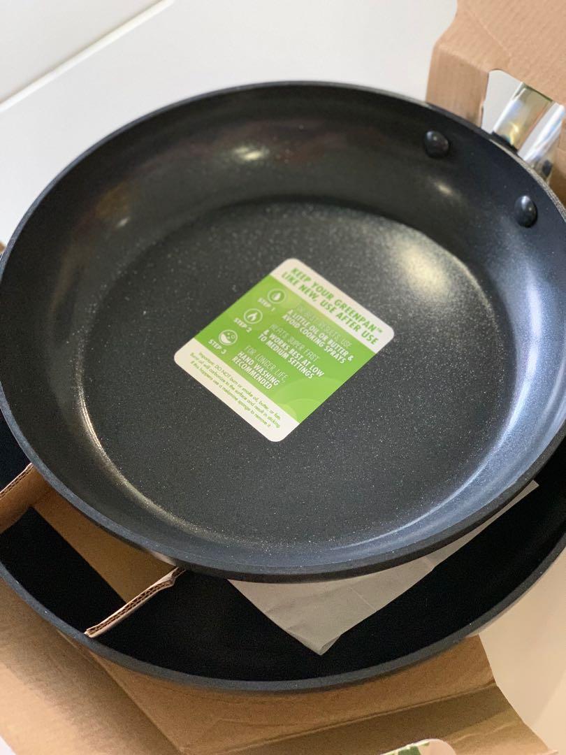 US GreenPan revolution Healthy ceramic Non Stick frying pan set to let