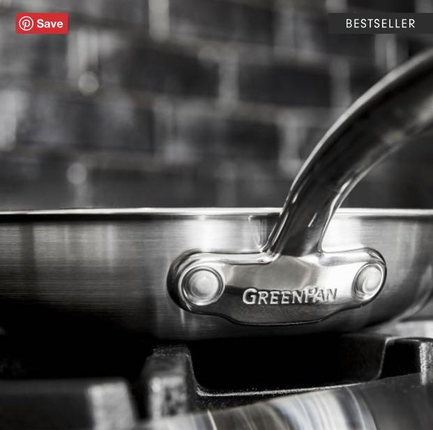 US GreenPan revolution Healthy ceramic Non Stick frying pan set to let