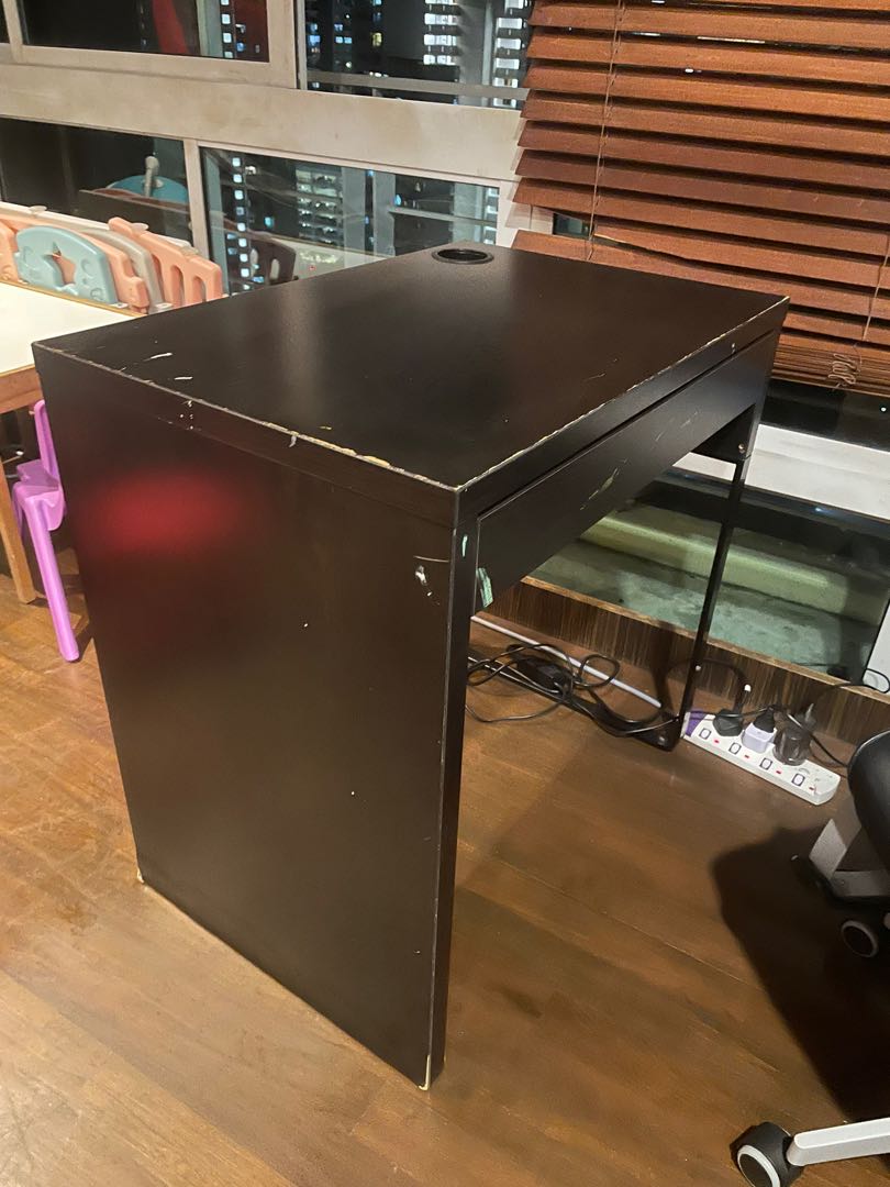 Used IKEA study table, Furniture & Home Living, Furniture, Tables ...