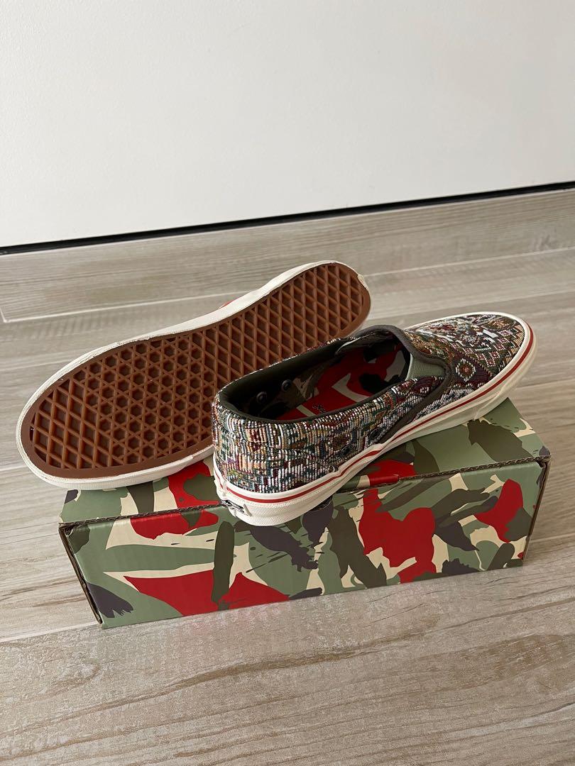 nigel cabourn vans slip on