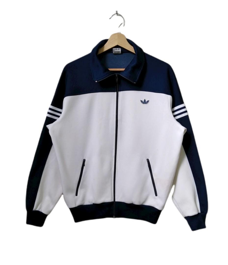 Vintage Adidas Colour Block Track Top Jacket Men s Fashion Coats