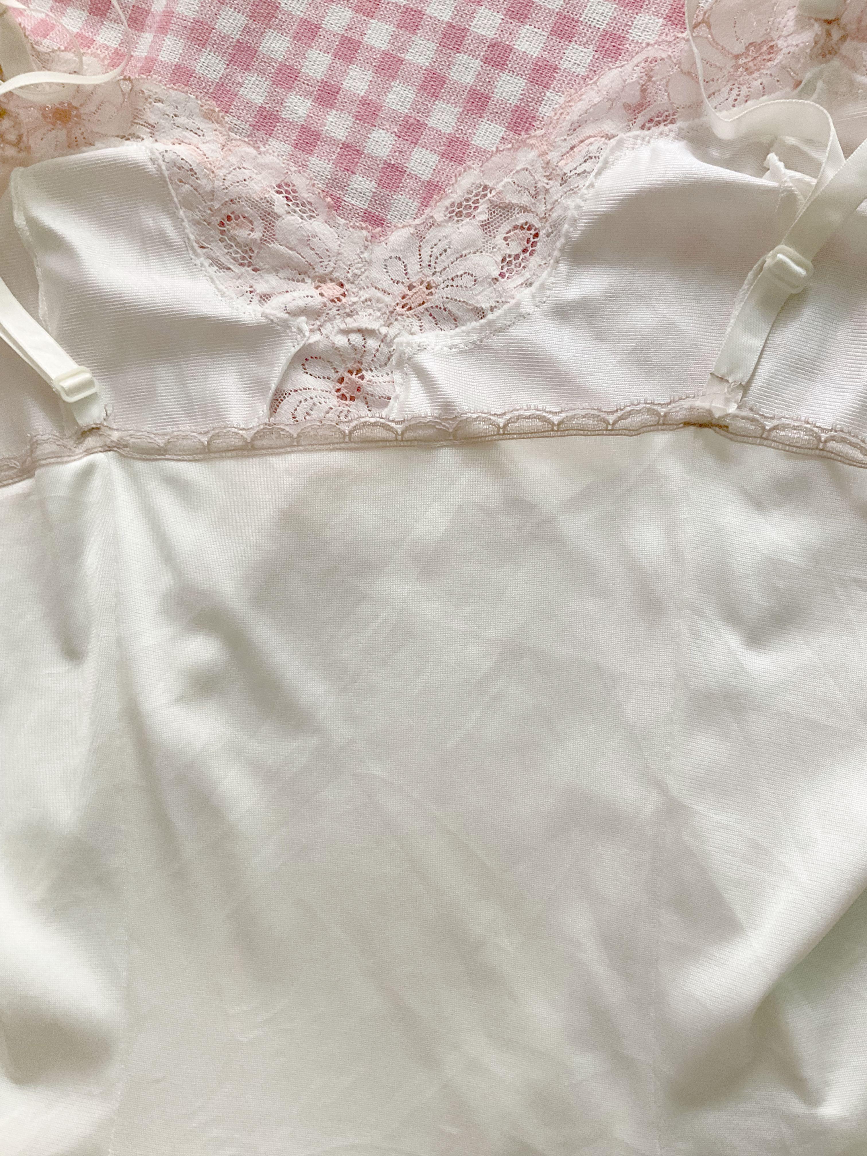 Vintage Lace Cami in White, Sweet Vintage Lace Camisoles from Spool 72.