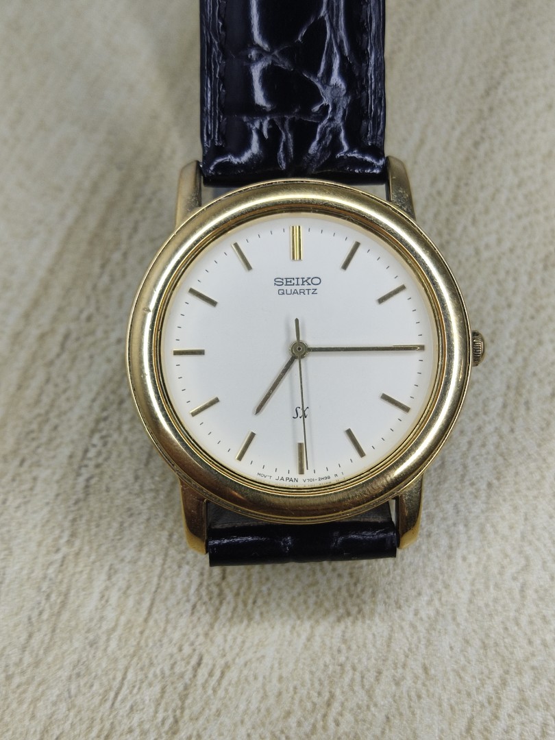 Vintage seiko quartz SX, Luxury, Watches on Carousell