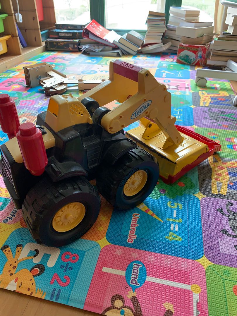 Vintage Tonka Diecast Digger, Hobbies 