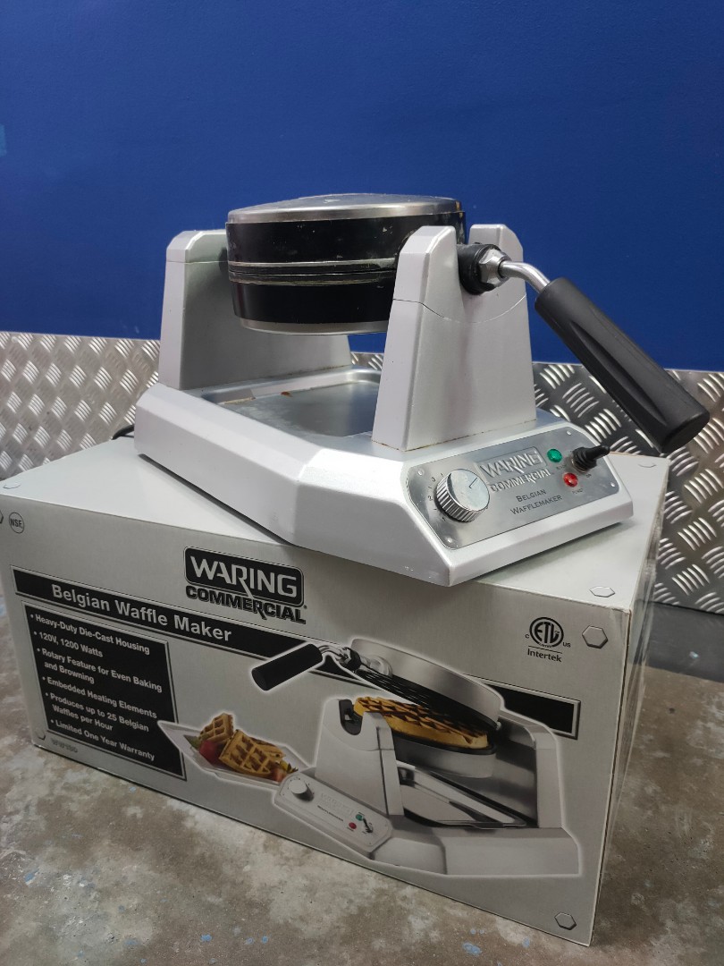 waring mini belgian waffle maker