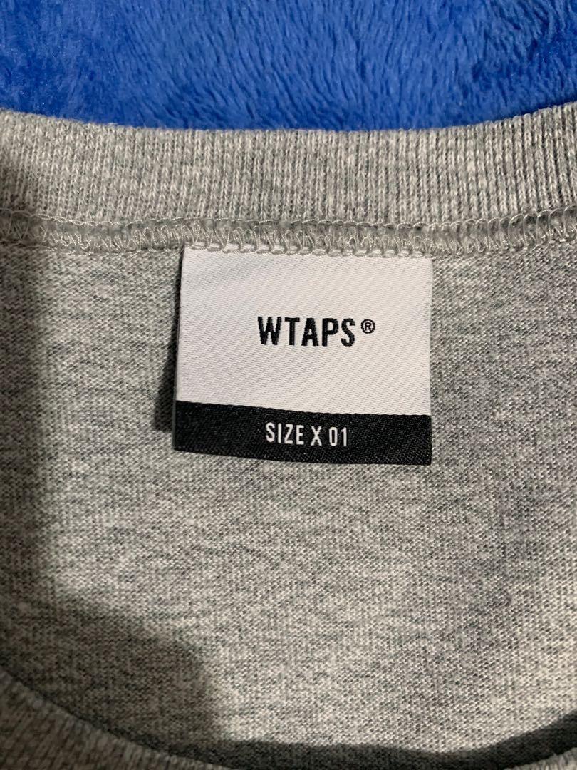 Wtaps 19ss blank 02 copo Grey 01, 男裝, 上身及套裝, T-shirt、恤衫