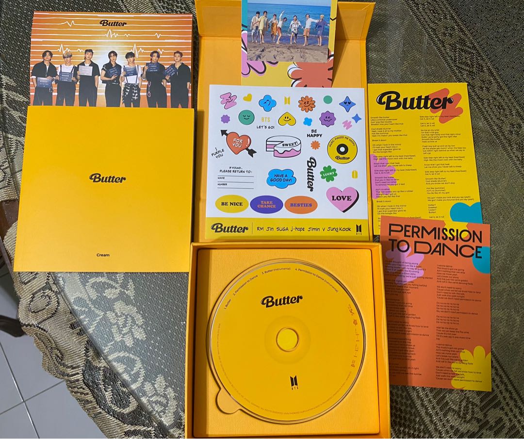 (SOLD) WTS BTS BUTTER ALBUM, Hobbies & Toys, Collectibles & Memorabilia, KWave on Carousell