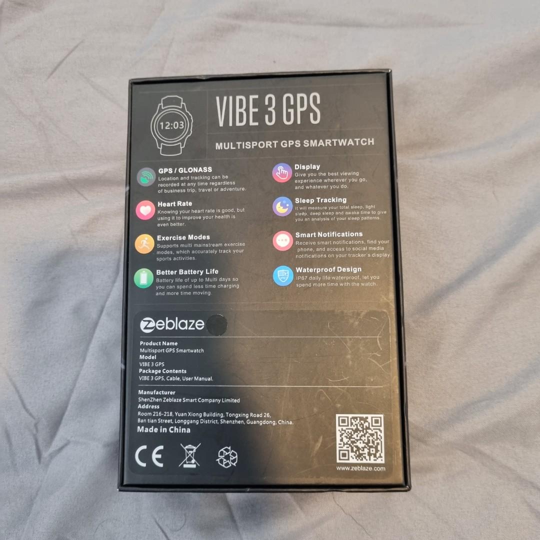 Zeblaze vibe gps glonass shop