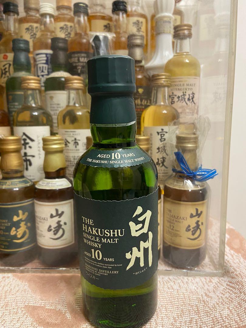 日本白州10年180ml威士忌Whisky非響山崎余市竹鶴宮城峽, 嘢食& 嘢飲