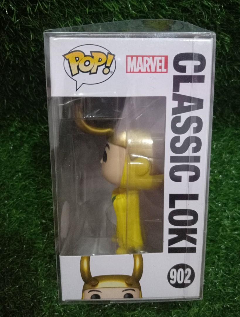 ❗️Ready stock❗️ 100% Authentic New Funko Pop #902 :Classic Loki (FREE  Transparent Box Shield Protector) Toy Figure Collection Loki TV Series,  Hobbies & Toys, Collectibles & Memorabilia, Fan Merchandise on Carousell