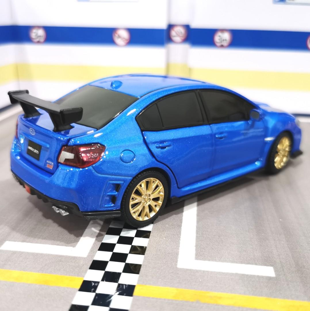 1 32 Subaru Impreza WRX STI Diecast Scale Model Toy Car Blue