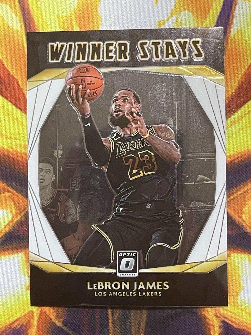 2020-2021 NBA Panini Donruss Optic Basketball Card - LeBron James ' Winner  Stays ' Insert, Hobbies  Toys, Toys  Games on Carousell