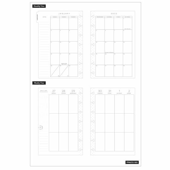 Last piece! 2022 Mini Happy Planner Dated Vertical layout, Hobbies