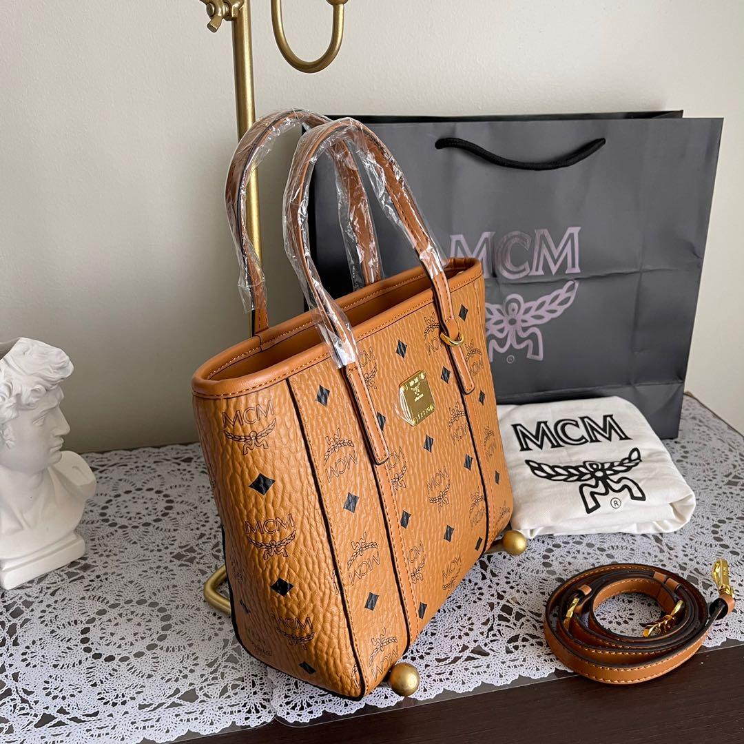 Mcm tote bag sale new arrivals