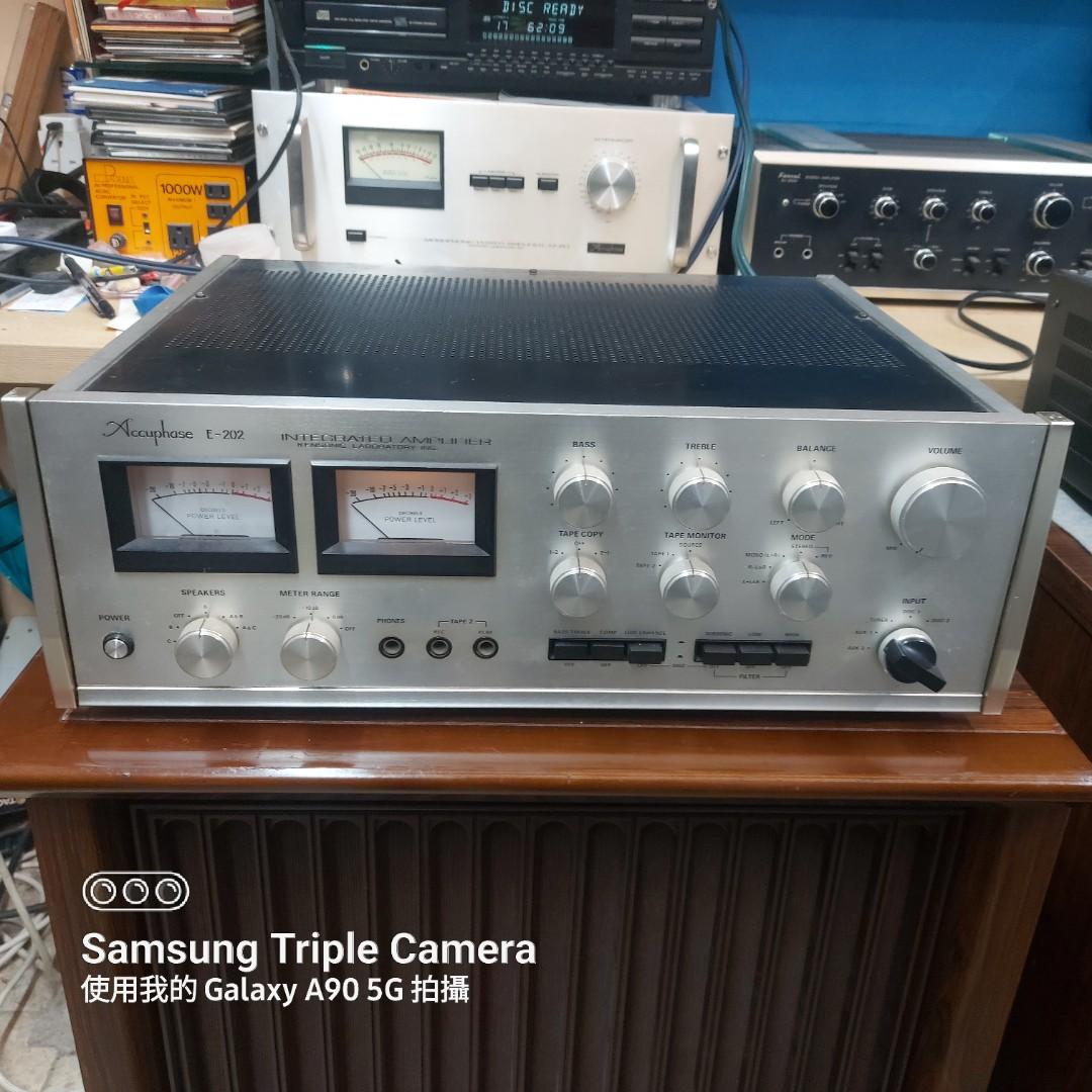 accuphase e202經典金桑子合並機, 音響器材, 其他音響配件及設備
