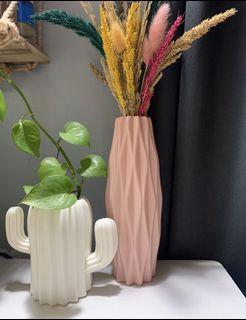 Aesthetic Nordic pink vase
