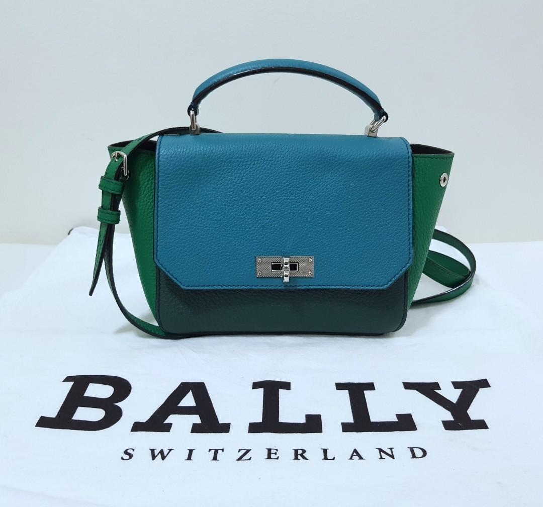 Authentic Bally B turn XS tote