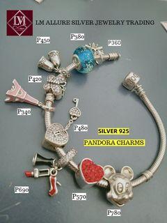 AUTHENTIC SILVER - PANDORA BRACELETS AND PANDORA CHARMS INSPIRED