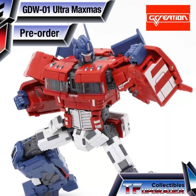 [Back-to-Back Order] GCreation GDW-01 Ultra Maxmas Reissue IDW Optimus Prime