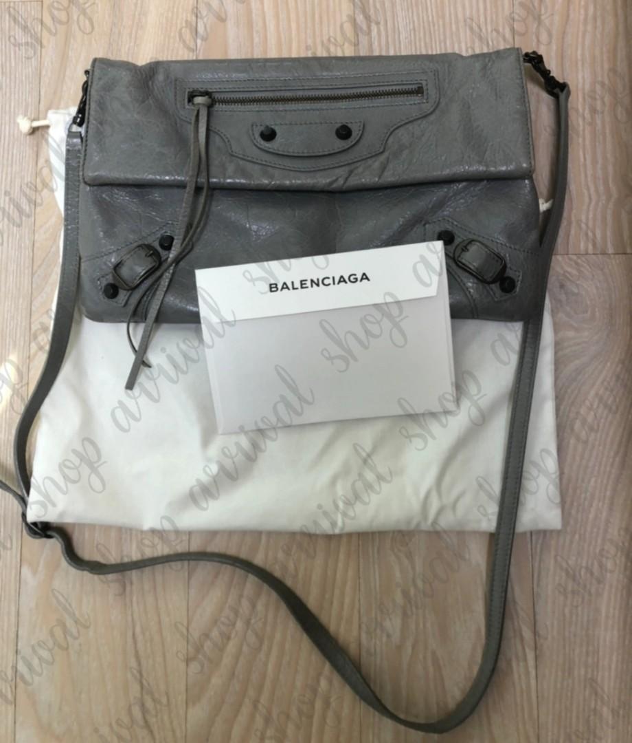 Balenciaga Envelope Clutch Crossbody 100 authentic, Luxury, Bags