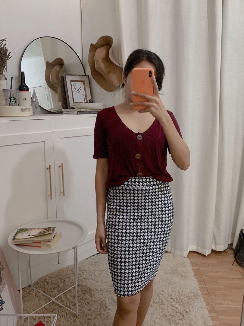 bandage skirt bottoms