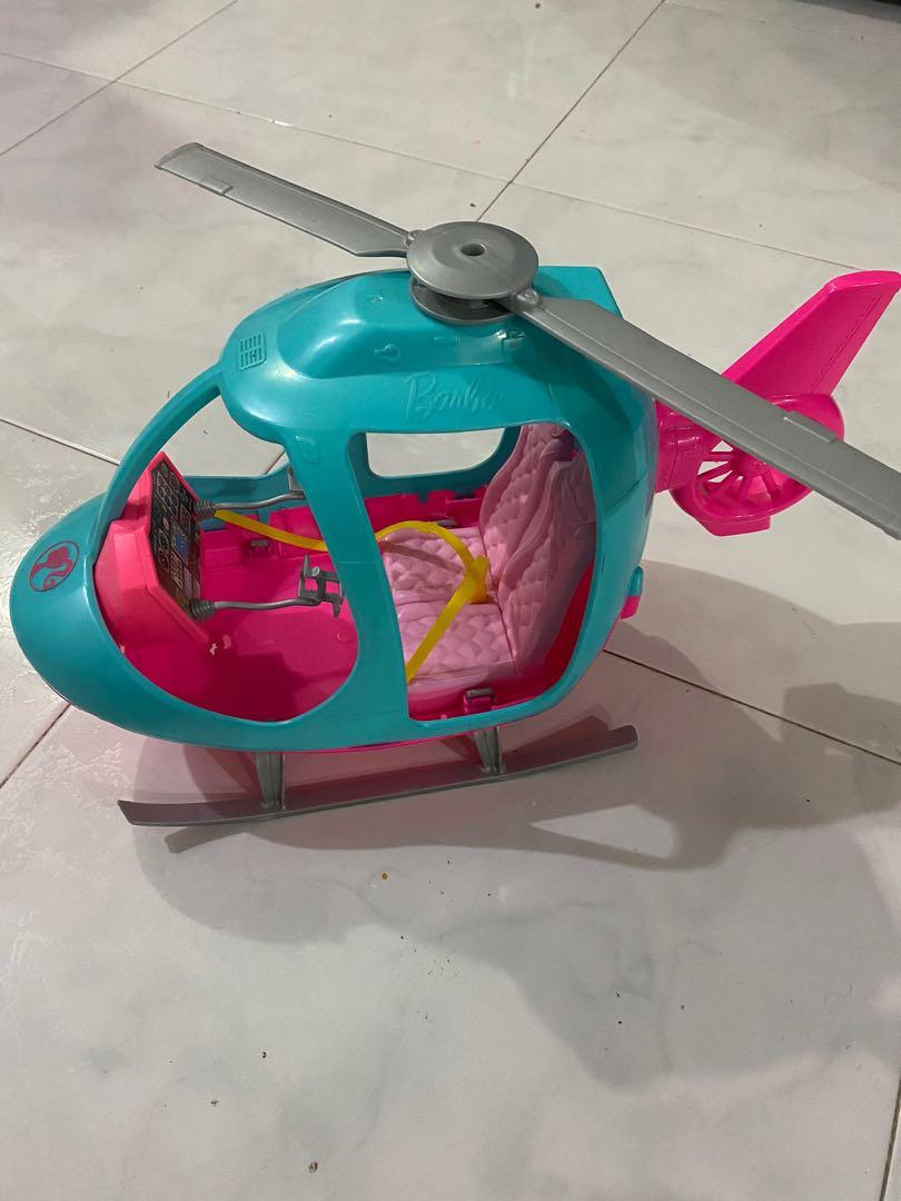 Barbie Helicopter, Babies & Kids, Infant Playtime on Carousell