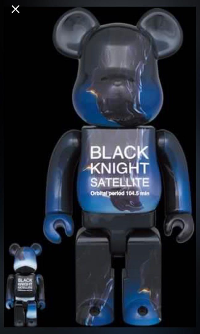 Bearbrick × BLACK KNIGHT SATELLITE 100％ & 400％BE@RBRICK ベア ...