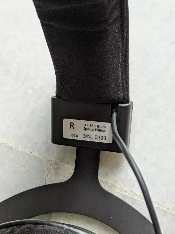 beyerdynamic DT880 Black Special Edition 600 ohm limited edition
